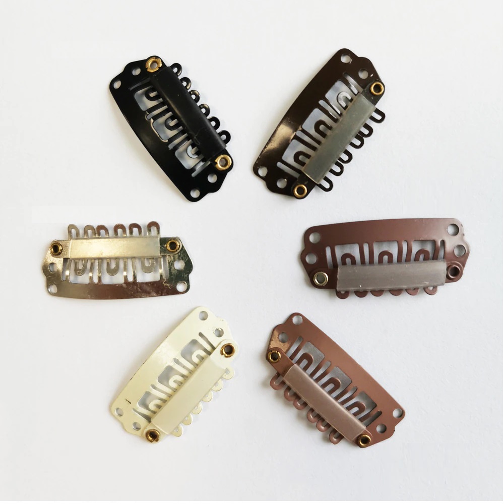 Кафяви клипси за треси - Image 2