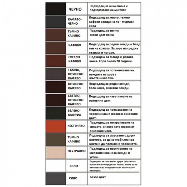 Микро блейдинг гъсти пигменти - Image 6