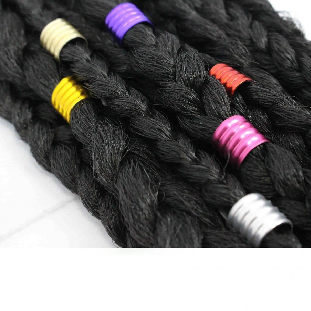 Релефни златни пръстенчета за коса - Image 3