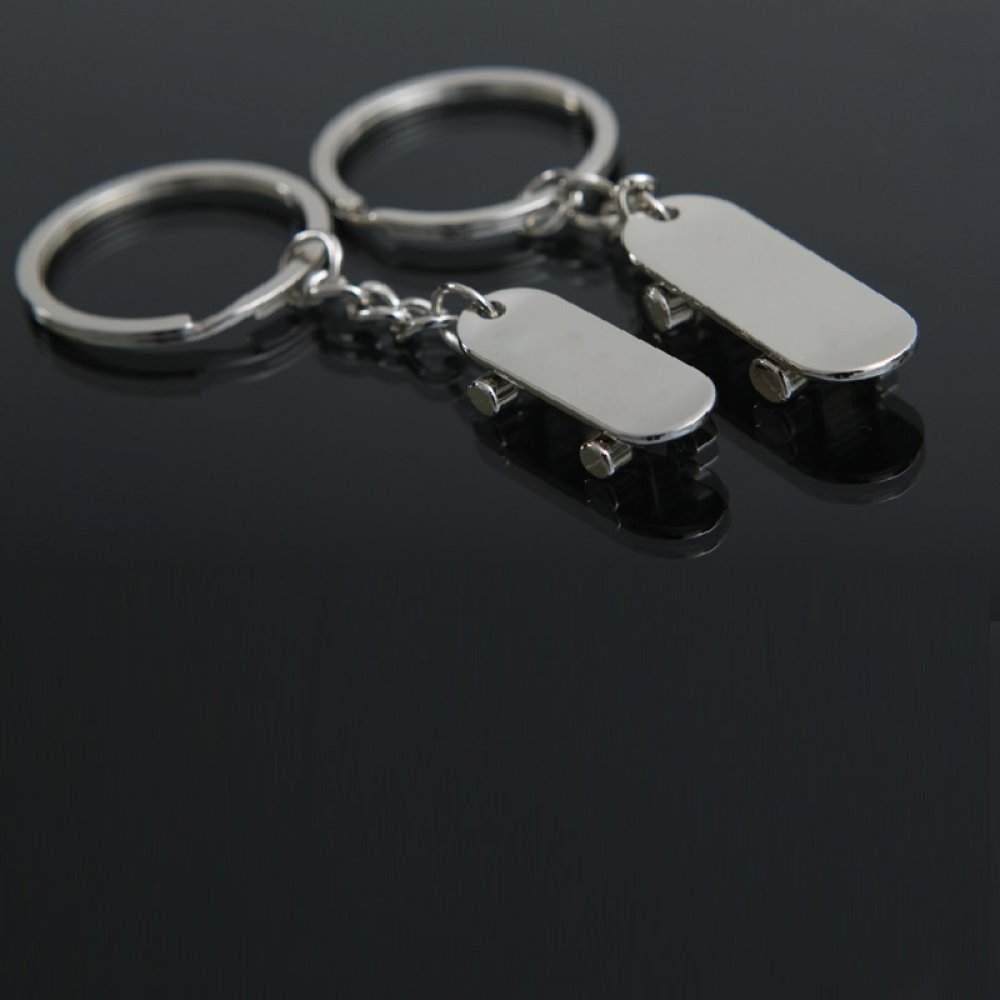 Стоманен скейтборд ключодържател - Image 2