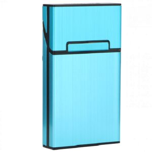 Синя табакера с цигари