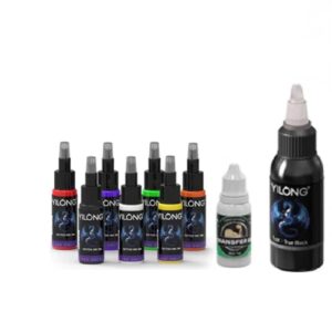 Боя за татуиране с гел за отпечатване