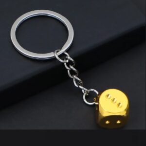 Ключодържател златно зарче